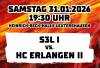 Schweres Spiel gegen Erlangen